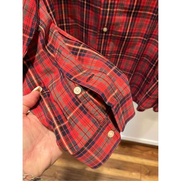 Ralph Lauren Golf Men’s Tilden Plaid Button Down Shirt Sz XL - Picture 4 of 8